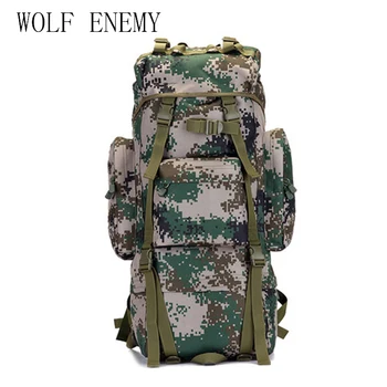 Hot 70L Big Capacity Outdoor Sports Bag Military Tactical Backpack Hiking Camping Waterproof Wear-resisting Nylon Rucksack
Hot 70L Big Capacity Outdoor Sports Bag Military Tactical Backpack Hiking Camping Waterproof Wear-resisting Nylon Rucksack
