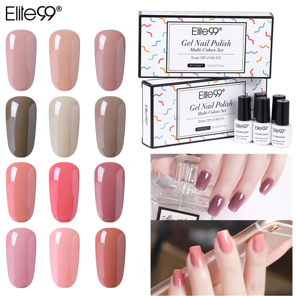 Elite99 5pieces/Lot Gift Box Sets 7ml Colorful UV Gel Nude Color Platinum Gel Polish Vernis Soak Long Lasing Nail Gel Varnishes
Elite99 5pieces/Lot Gift Box Sets 7ml Colorful UV Gel Nude Color Platinum Gel Polish Vernis Soak Long Lasing Nail Gel Varnishes