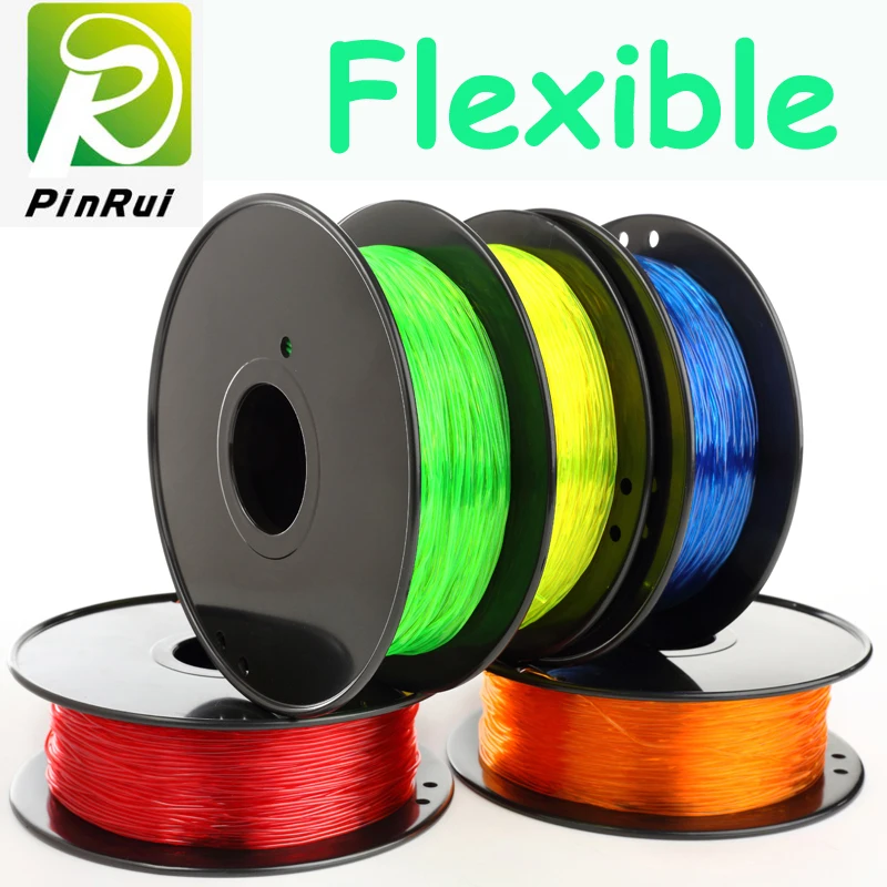 

9 Colors Flexible 3d printer filament 1.75mm pla impressora 3d plastic filament 0.8kg/roll TPU filamento pla flexible pen-3d
