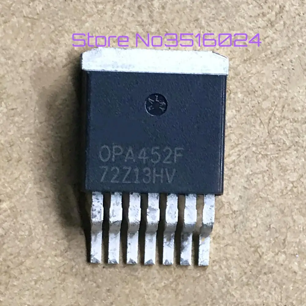 NEW 5PCS OPA452F OPA452FAKTWT OPA452F OPA452 452FAKTWT 452F TO263-7 Fast delivery OriginalQuality assurance
NEW 5PCS OPA452F OPA452FAKTWT OPA452F OPA452 452FAKTWT 452F TO263-7 Fast delivery OriginalQuality assurance