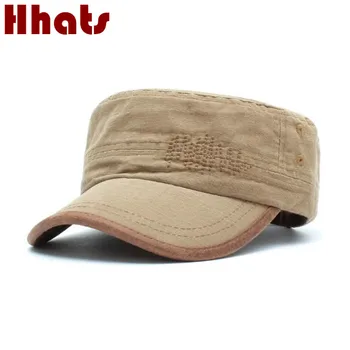 Casual Cotton Male Flat Cap Adjustable Vintage Men Military Cap High Quality Summer Army Hat Retro Flat Top Baseball Cap Bone
Casual Cotton Male Flat Cap Adjustable Vintage Men Military Cap High Quality Summer Army Hat Retro Flat Top Baseball Cap Bone