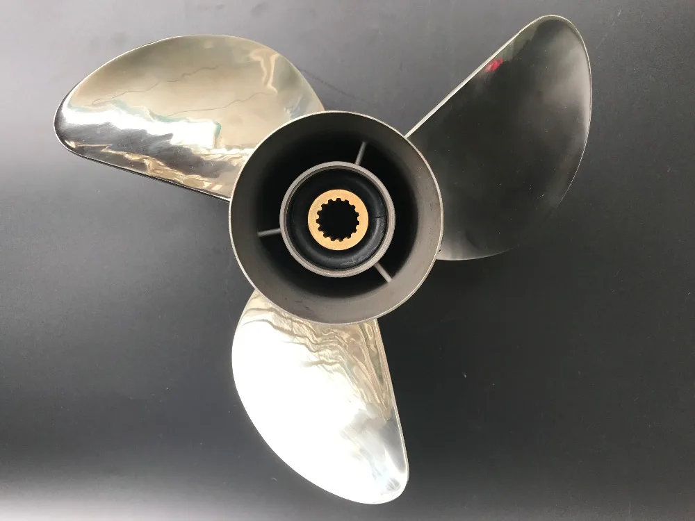 13.5x15 .13 1/2x15 For 60HP-85HP HONDA STAINLESS steel propellers Outboard Engine for honda outboard boat motors
13.5x15 .13 1/2x15 For 60HP-85HP HONDA STAINLESS steel propellers Outboard Engine for honda outboard boat motors