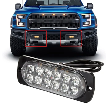 castaleca 1pcs Side strobe marker light DC12V Car Truck trailer 12LED Flash Warning Emergency Hazard Clearance Light ultra-thin
castaleca 1pcs Side strobe marker light DC12V Car Truck trailer 12LED Flash Warning Emergency Hazard Clearance Light ultra-thin