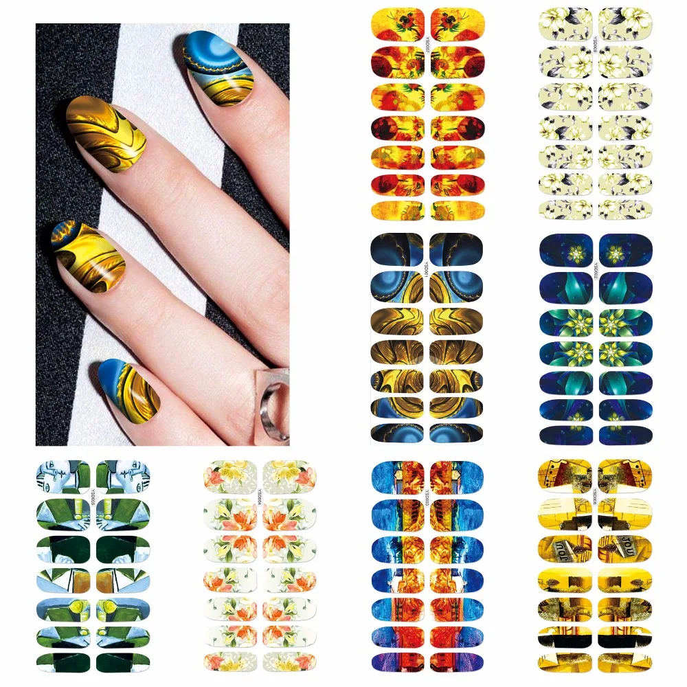 ZKO 1 Sheet Optional Full Cover Water Transfer Nails Art Sticker Nails Decor Tool Nail Wrap Decal For Nails Salon
ZKO 1 Sheet Optional Full Cover Water Transfer Nails Art Sticker Nails Decor Tool Nail Wrap Decal For Nails Salon