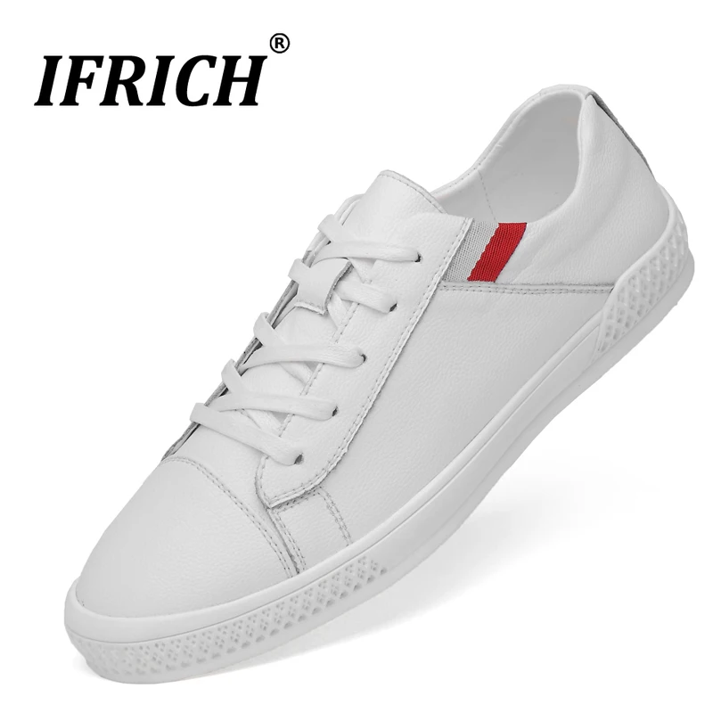 New Luxury Designer Sneakers Men White Black Leather Shoes Good Quality Young Casual Men Footwear Handmade Mens Fashion Shoes
New Luxury Designer Sneakers Men White Black Leather Shoes Good Quality Young Casual Men Footwear Handmade Mens Fashion Shoes