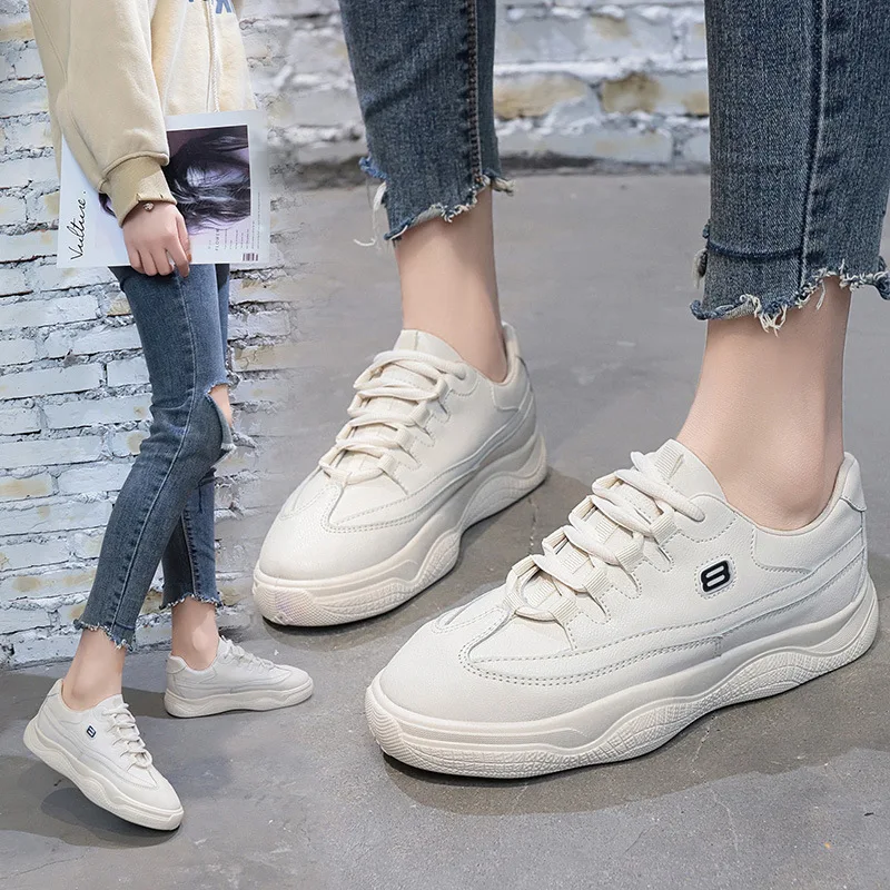 Small White Shoes Woman Ins Exceed Hong Kong Style In The Korean Edition Flat Bottom All-match Street Time Student Shoes
Small White Shoes Woman Ins Exceed Hong Kong Style In The Korean Edition Flat Bottom All-match Street Time Student Shoes