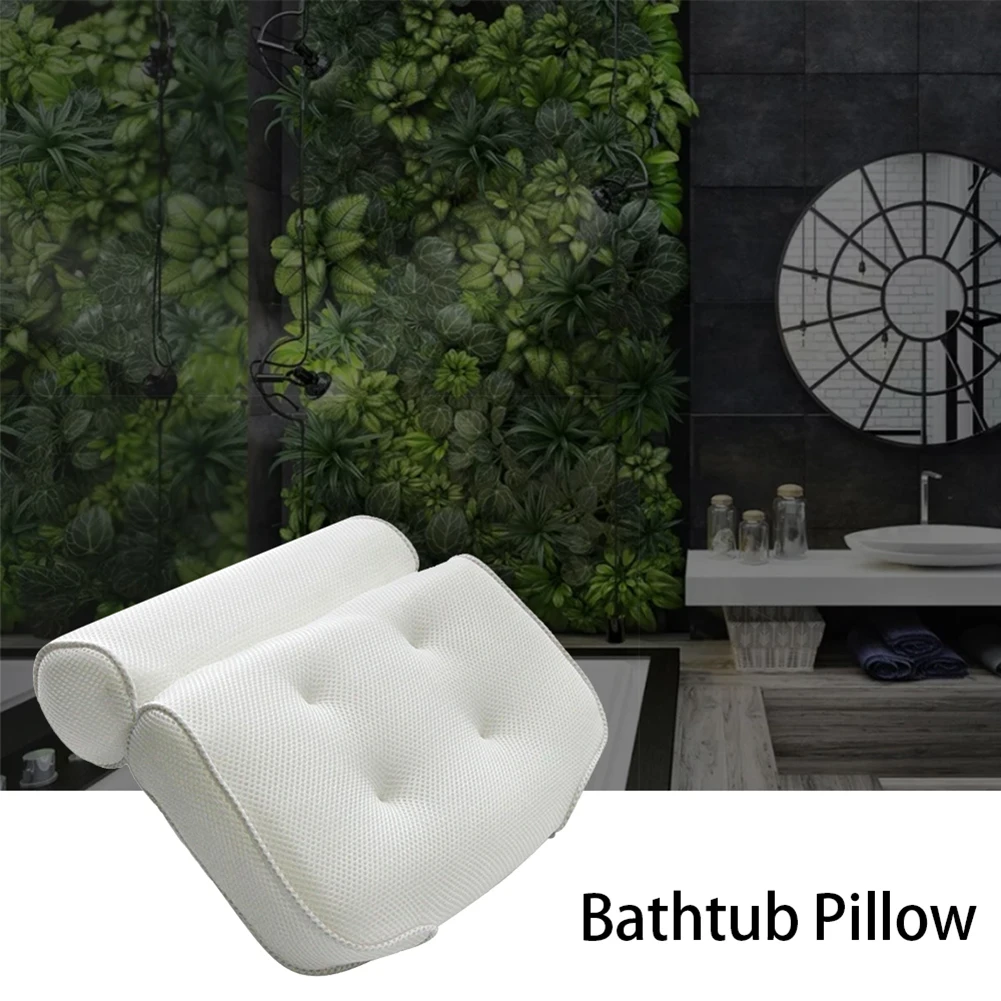 For Neck and Back Bathroom Supply Non-Slip Cushioned Bathtub Spa Pillow Bath Rest Pillow with Suction Cups Bath Accessories
For Neck and Back Bathroom Supply Non-Slip Cushioned Bathtub Spa Pillow Bath Rest Pillow with Suction Cups Bath Accessories
