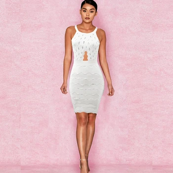 2018 New Arrive Elegant Celebrity Bandage Dress White Hollow Out Sexy Women Solid Chic Summer Elegant Bodycon Vestidos Clubwear
2018 New Arrive Elegant Celebrity Bandage Dress White Hollow Out Sexy Women Solid Chic Summer Elegant Bodycon Vestidos Clubwear