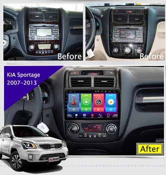 Full Touch Screen Car Android 8.1 Radio Player For KIA Sportage 2007-2013 GPS Navigation Video Multimedia Built In Bluetooth
Full Touch Screen Car Android 8.1 Radio Player For KIA Sportage 2007-2013 GPS Navigation Video Multimedia Built In Bluetooth
