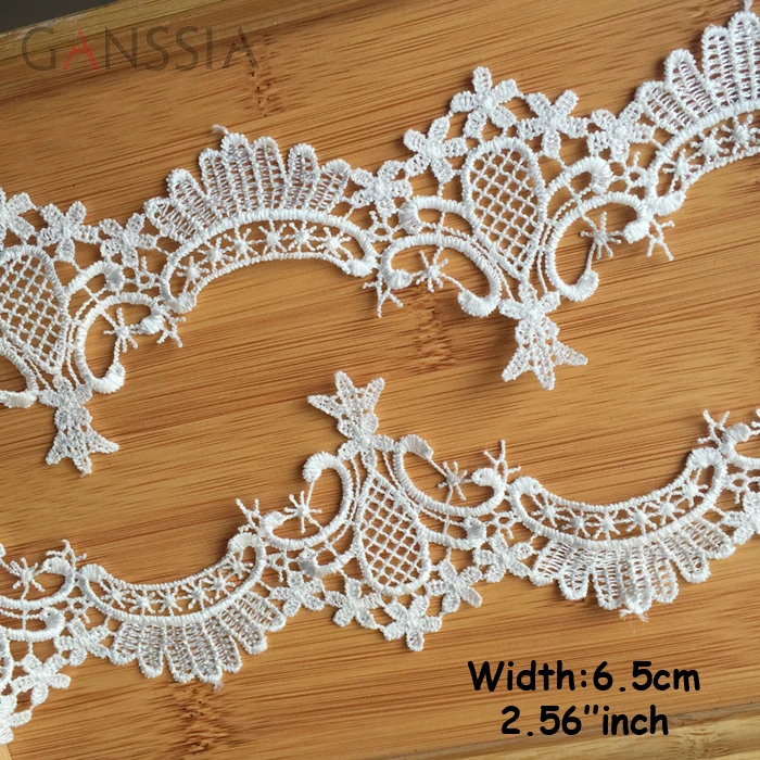 1yrd/lot Width:6.5cm Exquisite water soluble lace trims for garment Ivory color flower l(ss-7291)
1yrd/lot Width:6.5cm Exquisite water soluble lace trims for garment Ivory color flower l(ss-7291)