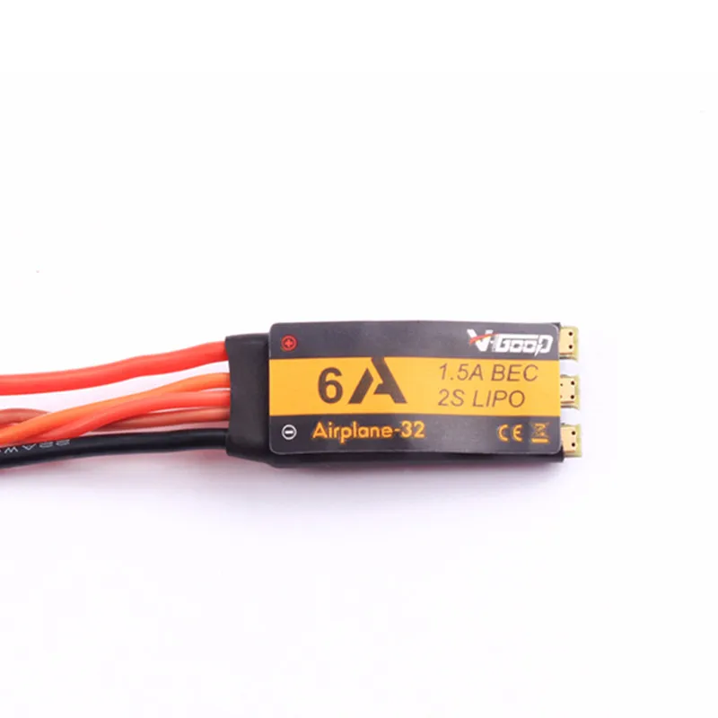 V-Good Airplanes-32 6A 12A 20A 30A ESC 2-4S Lipo 5.5V/2A BEC RC Airplane ESC For RC Model RC accessories
V-Good Airplanes-32 6A 12A 20A 30A ESC 2-4S Lipo 5.5V/2A BEC RC Airplane ESC For RC Model RC accessories