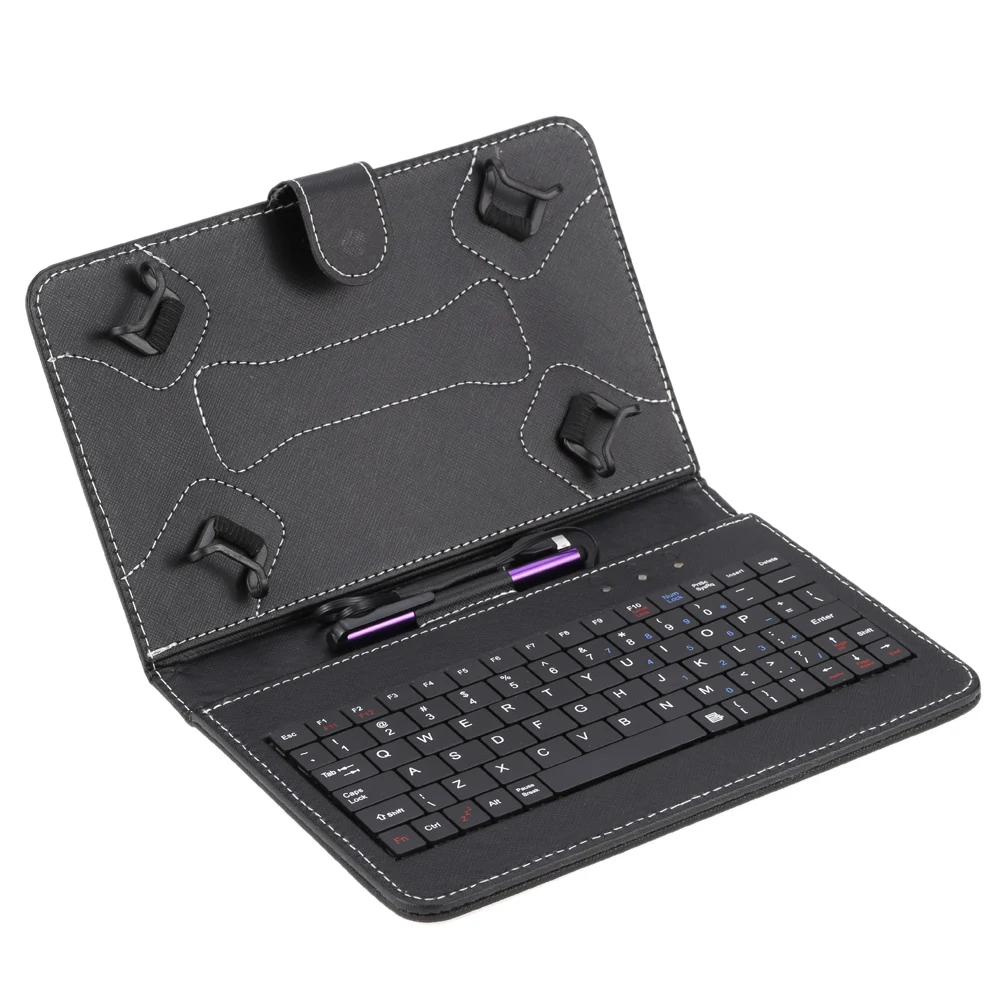 Folding Foldable Keyboard Folio Magnetic PU Leather Case Cover Stand Holder with Keyboard Stylus Pen for Android 7/8 Inch Tablet
Folding Foldable Keyboard Folio Magnetic PU Leather Case Cover Stand Holder with Keyboard Stylus Pen for Android 7/8 Inch Tablet