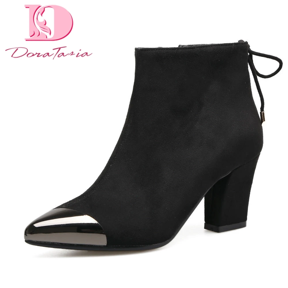 Doratasia 2018 Large Size 33-40 Bling Elegant Shoes Woman Boots Female Pointed Toe Zip Up Chunky Heels Ankle Boots Woman Shoes
Doratasia 2018 Large Size 33-40 Bling Elegant Shoes Woman Boots Female Pointed Toe Zip Up Chunky Heels Ankle Boots Woman Shoes