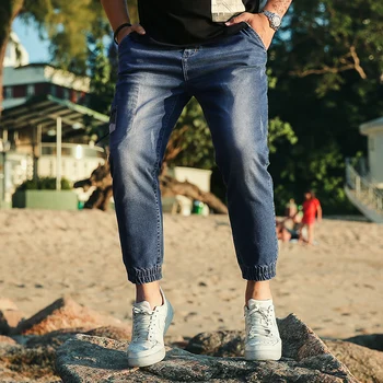 New Straight Personality Trend Men's Jeans Harem Pants Large Size S-6XL Camouflage Patch Pockets Male Personality Denim Trousers
New Straight Personality Trend Men's Jeans Harem Pants Large Size S-6XL Camouflage Patch Pockets Male Personality Denim Trousers