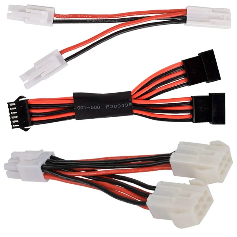 New Version One Trailer Two Battery Compatibilization line EL-6P SM-6P EL-2P For S911 912 9115 9116 9120 RC Monster Truck
New Version One Trailer Two Battery Compatibilization line EL-6P SM-6P EL-2P For S911 912 9115 9116 9120 RC Monster Truck