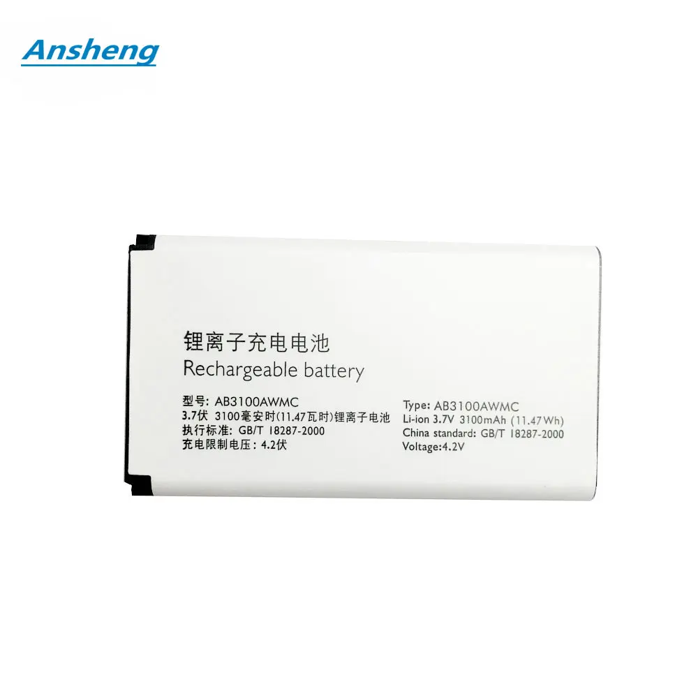 High Quality 3100mAh AB3100AWMT AB3100AWMC battery for Philips Xenium E560 CTE560 E181 E180 CTE181 CTE180 CTE180BK martphone
High Quality 3100mAh AB3100AWMT AB3100AWMC battery for Philips Xenium E560 CTE560 E181 E180 CTE181 CTE180 CTE180BK martphone
