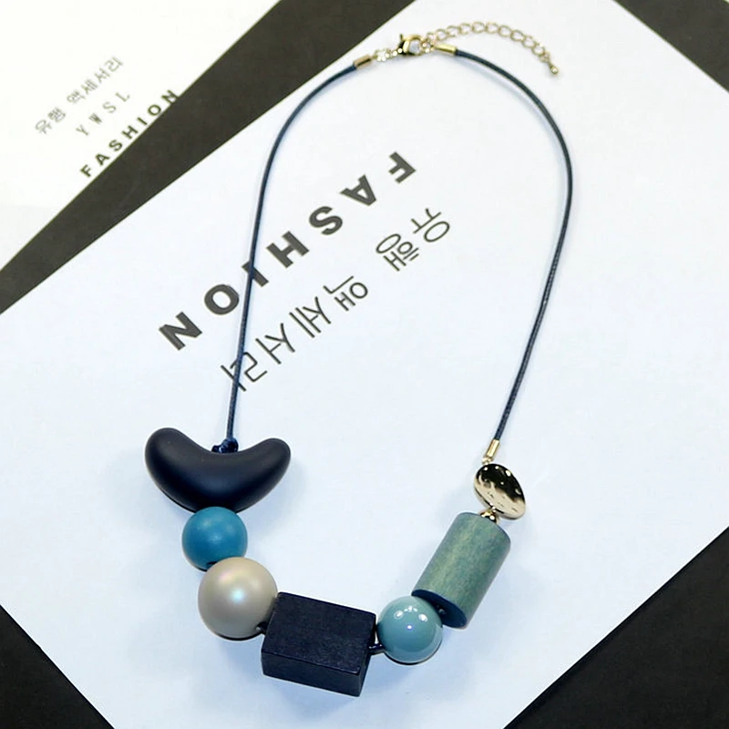YDGY2019 New Wax Rope Chain Wood Grinded Ceramic Cashew Nut Accessories Short Necklace Woman Clavicle Chain Wholesale
YDGY2019 New Wax Rope Chain Wood Grinded Ceramic Cashew Nut Accessories Short Necklace Woman Clavicle Chain Wholesale