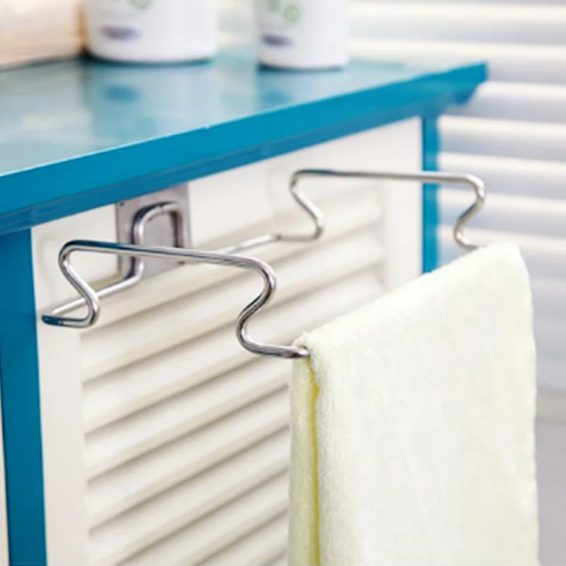 Kitchen Cupboard Hanger 1pc Stainless Steel Bathroom Towel Stand Rack Cabinet Door Chest Hanging Sundries Storage Shelf
Kitchen Cupboard Hanger 1pc Stainless Steel Bathroom Towel Stand Rack Cabinet Door Chest Hanging Sundries Storage Shelf