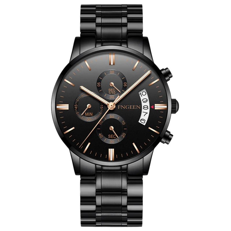 Fngeen Fashion Quartz Watch Mens Watches Top Brand Luxury Male Clock Business Wrist Watch Automatic Date
Fngeen Fashion Quartz Watch Mens Watches Top Brand Luxury Male Clock Business Wrist Watch Automatic Date