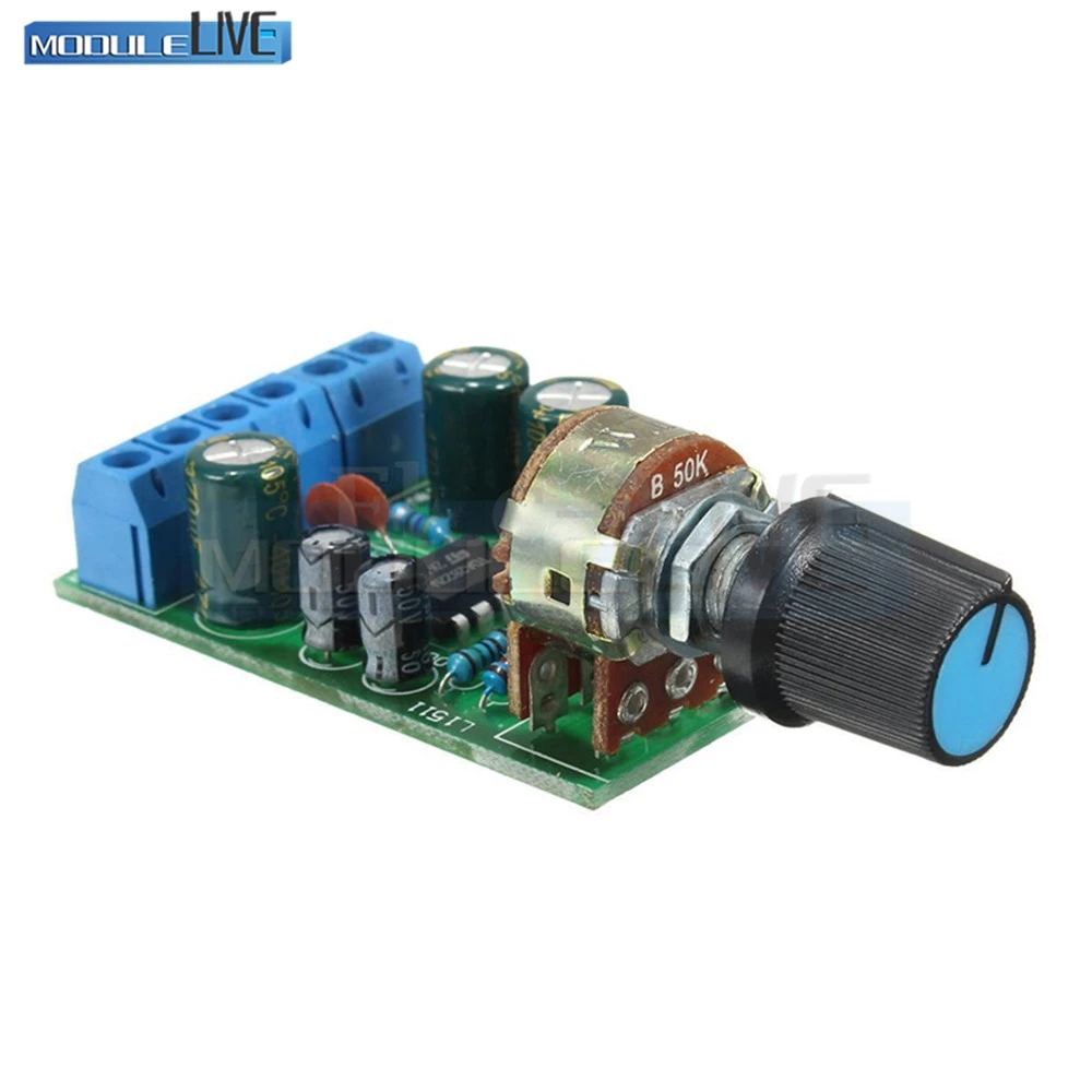 TDA2822M 2.0 Stereo Audio Amplifier Board Dual Channel AMP AUX Amplifier Board Module For Arduino DC 1.8-12V
TDA2822M 2.0 Stereo Audio Amplifier Board Dual Channel AMP AUX Amplifier Board Module For Arduino DC 1.8-12V