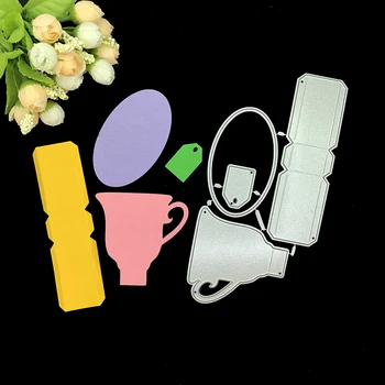 Julyarts Scrapbooking Cutting Dies 4PCS 3D Box Coffee Cup Teabag for Blade Punch Stencils Dies Cards Paper Work
Julyarts Scrapbooking Cutting Dies 4PCS 3D Box Coffee Cup Teabag for Blade Punch Stencils Dies Cards Paper Work