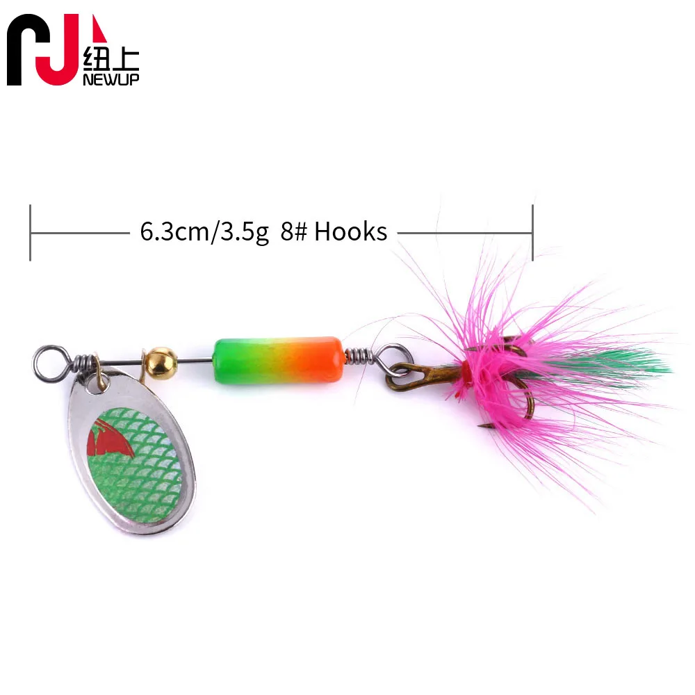 NEWUP 1pcs 3.5g 63mm Metal spinner spoon Jigging Fishing Lure Isca Artificial Sequins Pesca wobbler Hard bait For Fishing tackle
NEWUP 1pcs 3.5g 63mm Metal spinner spoon Jigging Fishing Lure Isca Artificial Sequins Pesca wobbler Hard bait For Fishing tackle