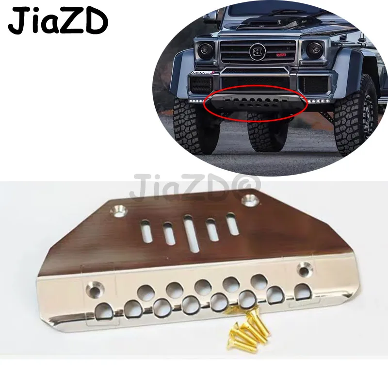 Metal Chassis Armor Front Protective Shield Plate for Traxxas TRX-4 1:10 For Mercedes G500 4x4² #82096-4 RC Car Simulated Parts
Metal Chassis Armor Front Protective Shield Plate for Traxxas TRX-4 1:10 For Mercedes G500 4x4² #82096-4 RC Car Simulated Parts