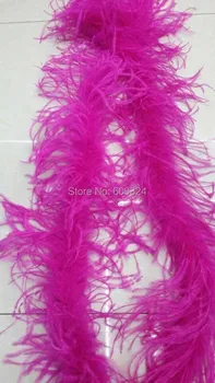Free shipping 2 pcs 1ply thickness 2 meters long hot pink Ostrich Feather Boa dress decor party event supplies
Free shipping 2 pcs 1ply thickness 2 meters long hot pink Ostrich Feather Boa dress decor party event supplies