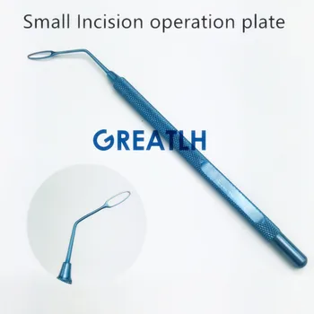 1pcs 11.5cm Titanium Left Small lncision operation plate ophthalmic surgical instruments
1pcs 11.5cm Titanium Left Small lncision operation plate ophthalmic surgical instruments