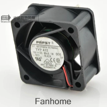 For Original Ebm Papst TYP412 4020 DC12V 0.08A 1W 4cm Ultra-quiet Fan 
For Original Ebm Papst TYP412 4020 DC12V 0.08A 1W 4cm Ultra-quiet Fan