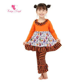 2018 New Halloween Designer Baby Clothes Wholesal Fall Outfit Toddler Kids Birthday Clothing Infant Girl Summer Pajamas Set
2018 New Halloween Designer Baby Clothes Wholesal Fall Outfit Toddler Kids Birthday Clothing Infant Girl Summer Pajamas Set
