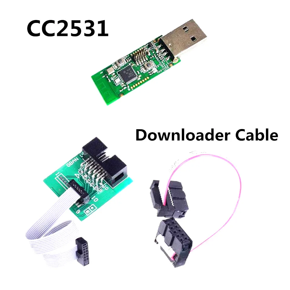 CC2531 Zigbee Sniffer Wireless Board Bluetooth BLE 4.0 Dongle Capture Module USB Programmer Downloader Cable Connector
CC2531 Zigbee Sniffer Wireless Board Bluetooth BLE 4.0 Dongle Capture Module USB Programmer Downloader Cable Connector