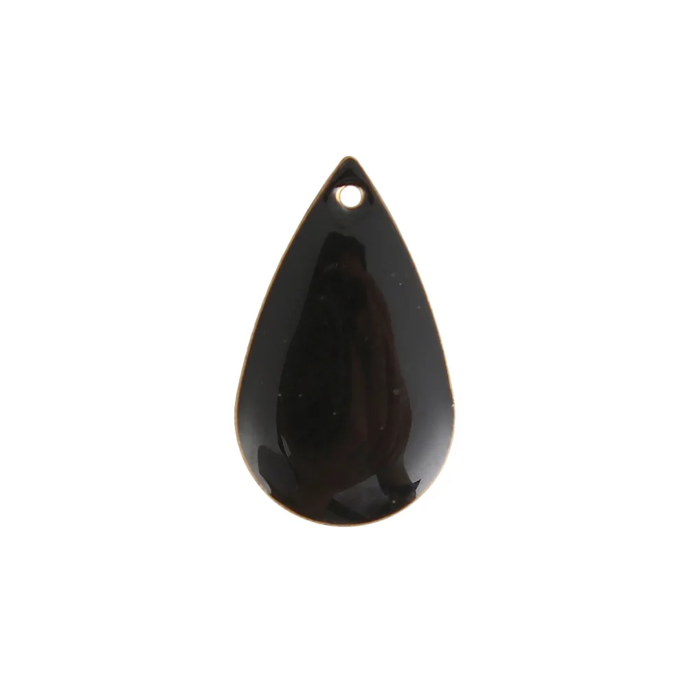 DoreenBeads Copper Enamelled Sequins Charms Drop Unplated Black Green Enamel DIY Findings 21mm( 7/8") x 13mm( 4/8"), 10 PCs
DoreenBeads Copper Enamelled Sequins Charms Drop Unplated Black Green Enamel DIY Findings 21mm( 7/8") x 13mm( 4/8"), 10 PCs