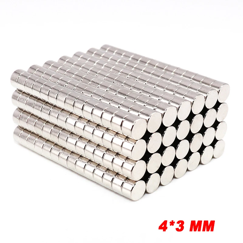 100pcs Magnet small round piece neodymium iron boron strong magnetic magnetic steel magnet stone round diameter 4X3MM
100pcs Magnet small round piece neodymium iron boron strong magnetic magnetic steel magnet stone round diameter 4X3MM