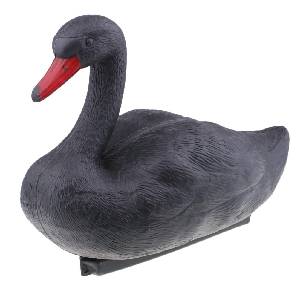 Life Size Black Swan Hunting Decoys Fishing Garden Decors Pests Scarer Scarecrow Floating Ornamental Bird
Life Size Black Swan Hunting Decoys Fishing Garden Decors Pests Scarer Scarecrow Floating Ornamental Bird