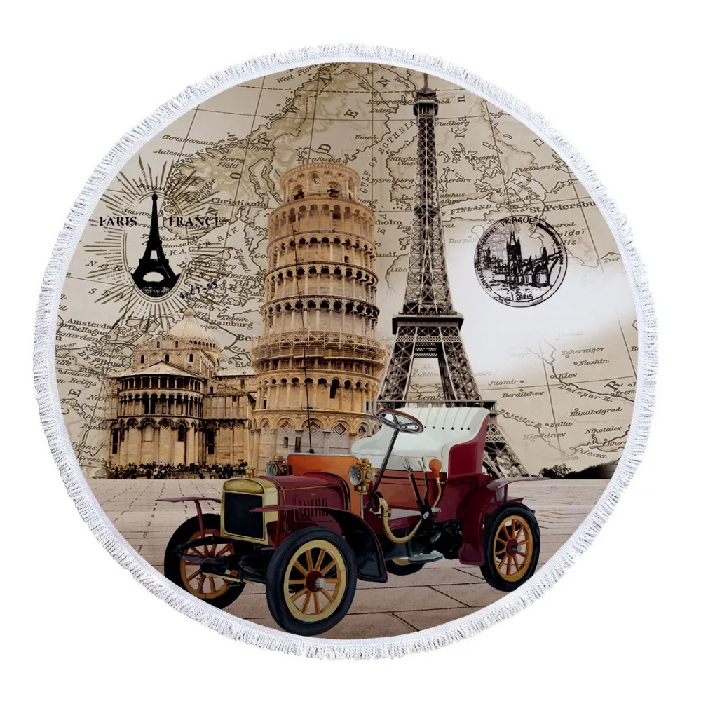 Hotsale Casegrace Retro Mandela Round Beach Towel With Tassels Vintage Big Ben Yaga Blanket Picnic Mat Flower Bath Towel
Hotsale Casegrace Retro Mandela Round Beach Towel With Tassels Vintage Big Ben Yaga Blanket Picnic Mat Flower Bath Towel