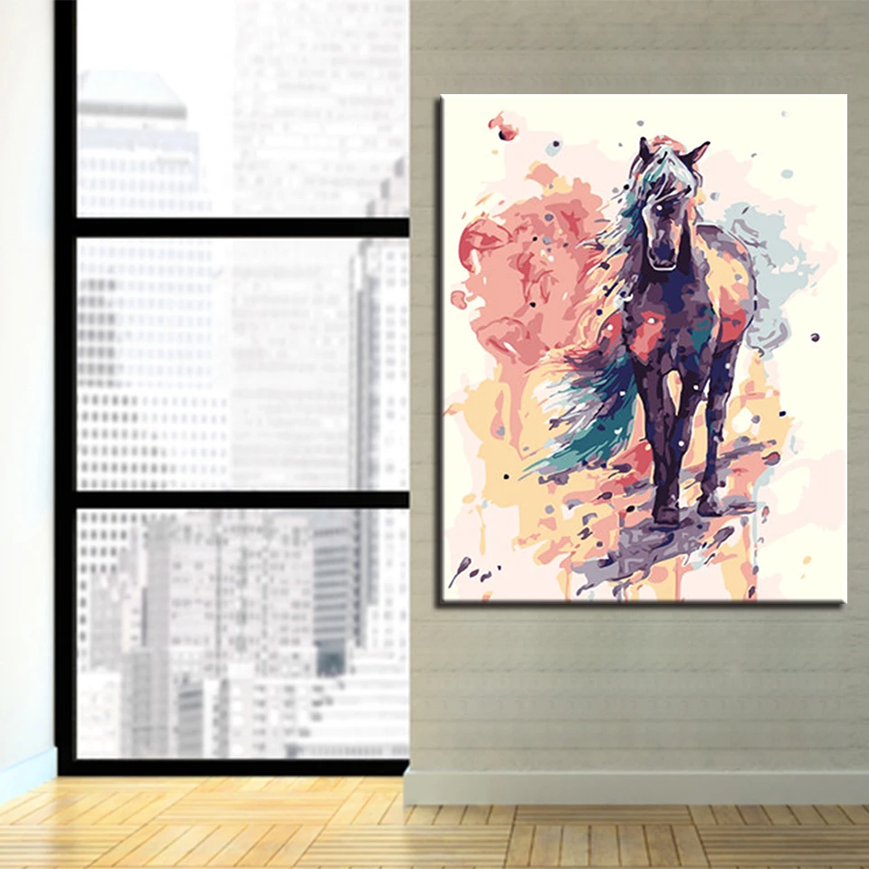 Digital Painting By Numbers DIY Frame Wall Art Decor Poster Color Horse Kits Drawing On Canvas Oil Paints Colors Unique Pictures
Digital Painting By Numbers DIY Frame Wall Art Decor Poster Color Horse Kits Drawing On Canvas Oil Paints Colors Unique Pictures
