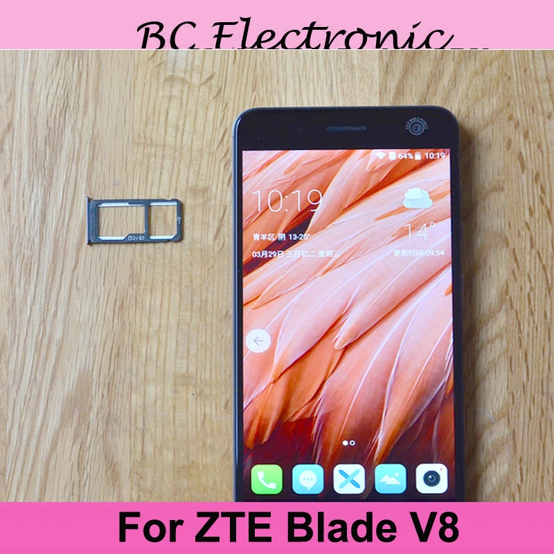 For ZTE Blade V8 BV0800 5.2inch New Original Sim Card Holder Tray Card Slot For ZTE Blade V 8 Sim Card Holder
For ZTE Blade V8 BV0800 5.2inch New Original Sim Card Holder Tray Card Slot For ZTE Blade V 8 Sim Card Holder