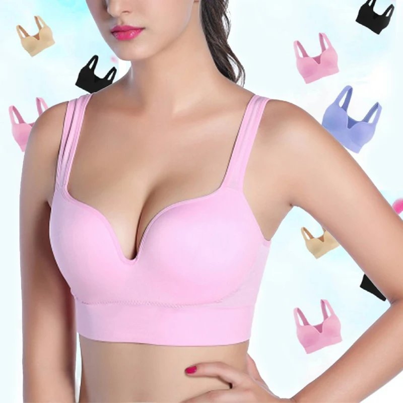 Fashion 1pc Women Multicolor Underwear No Rims Gather Together Seamless 3/4 Cups Bra Gathered Soft 6 C
Fashion 1pc Women Multicolor Underwear No Rims Gather Together Seamless 3/4 Cups Bra Gathered Soft 6 C