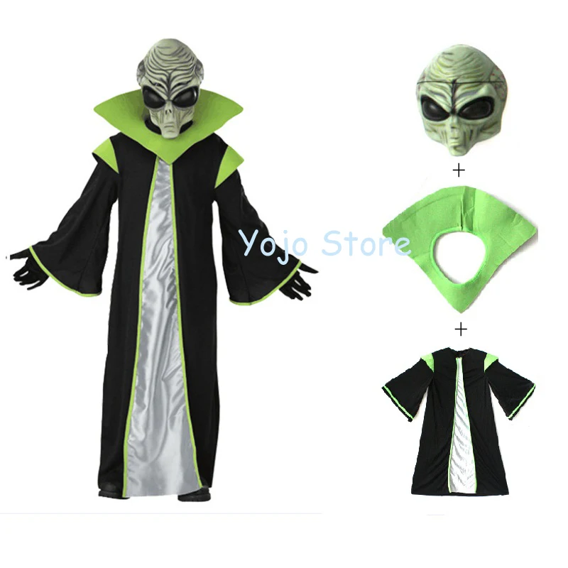 Child Deluxe All-powerful Leader Out Space Scary Alien Costume For Kids Robe Halloween Star War cosplay S M L
Child Deluxe All-powerful Leader Out Space Scary Alien Costume For Kids Robe Halloween Star War cosplay S M L