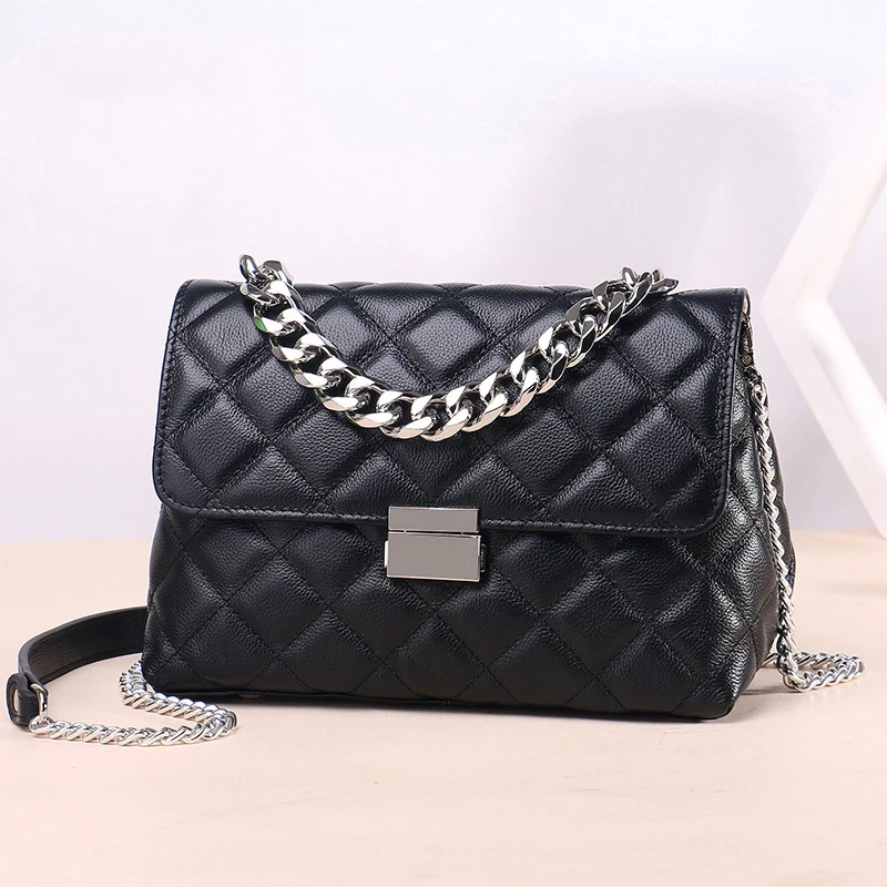 100%Genuine leather Woman Shoulder bags Casual Luxury Handbags Women Bags Designer Chain Soft Crossbody bag Tote Bolsas Feminina
100%Genuine leather Woman Shoulder bags Casual Luxury Handbags Women Bags Designer Chain Soft Crossbody bag Tote Bolsas Feminina