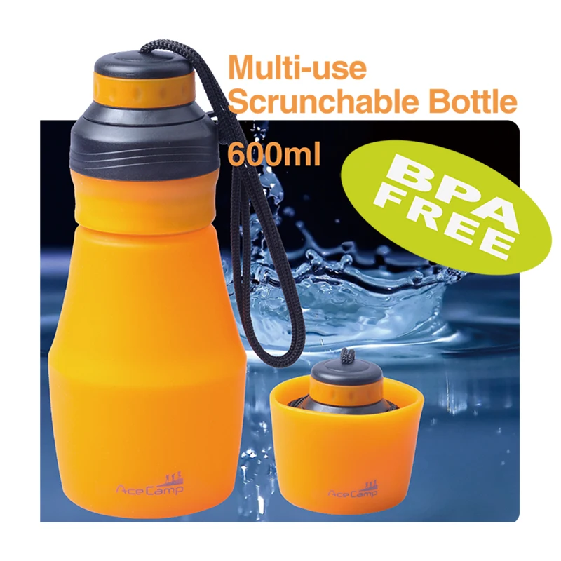 AceCamp Outdoor Camping Sports Portable Foldable Multipurpose Squeezable Silicone Water Bottle 600ml 20oz Orange Free Shipping
AceCamp Outdoor Camping Sports Portable Foldable Multipurpose Squeezable Silicone Water Bottle 600ml 20oz Orange Free Shipping