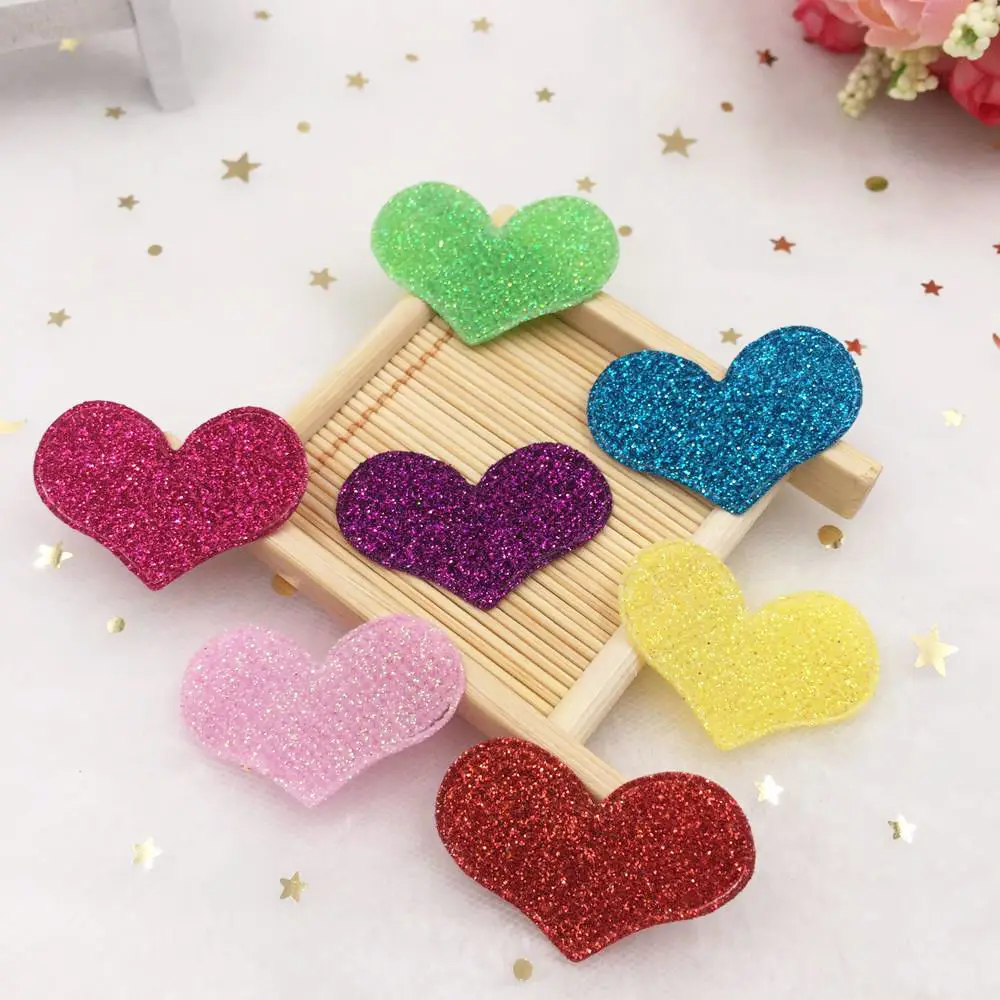 100pcs mix Non-woven Glitter Paillette heart Appliques Wedding Making DIY Craft Supplies SA94A*2
100pcs mix Non-woven Glitter Paillette heart Appliques Wedding Making DIY Craft Supplies SA94A*2