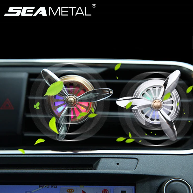 Car Styling Perfume Diffuser Air Freshener LED Light Air Vent Outlet Clip Automobiles Decor Propeller Fragrance Smell Ornament
Car Styling Perfume Diffuser Air Freshener LED Light Air Vent Outlet Clip Automobiles Decor Propeller Fragrance Smell Ornament