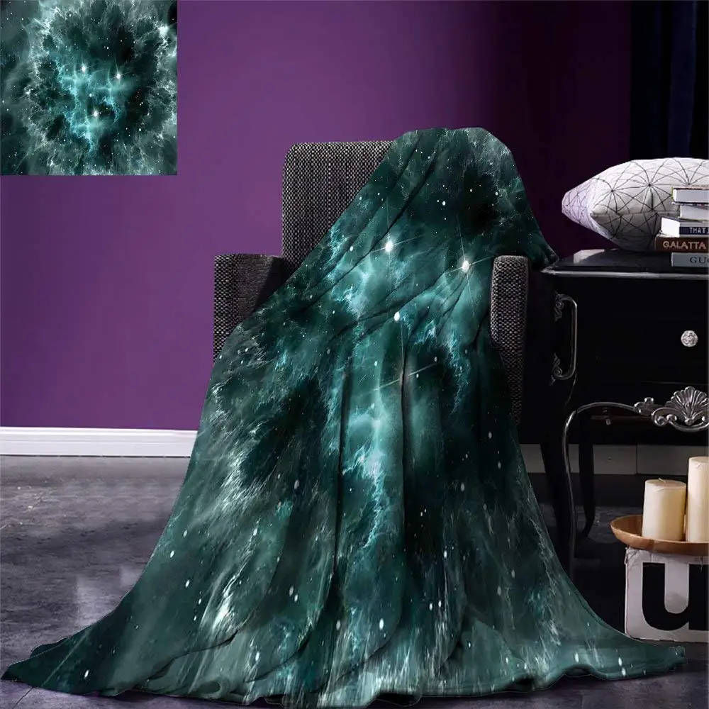 Outer Space Throw Space Nebula in the Space with Crystal Star Cluster Galaxy Solar System Cosmos Print Warm Microfiber Blanket
Outer Space Throw Space Nebula in the Space with Crystal Star Cluster Galaxy Solar System Cosmos Print Warm Microfiber Blanket
