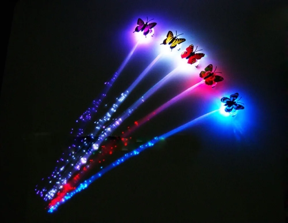 37cm wedding decoration Luminous LED Butterfly Hair Extension Flash Braid Party Girl Hair For Xmas Night Lights Christmas
37cm wedding decoration Luminous LED Butterfly Hair Extension Flash Braid Party Girl Hair For Xmas Night Lights Christmas