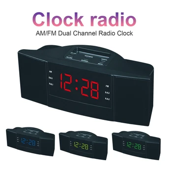 EDAL ABS 2 in 1 LED Digital Desktop Clock with FM AM Radio Function(EU Plug 220V) Radio Clock
EDAL ABS 2 in 1 LED Digital Desktop Clock with FM AM Radio Function(EU Plug 220V) Radio Clock