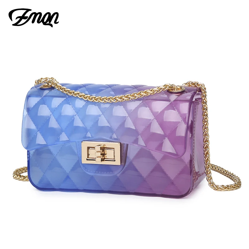 ZMQN Women Messenger Bags 2019 PVC Mini Small Bag Jelly Chain Gradient Candy Color Shoulder Crossbody Bags For Women Party A564
ZMQN Women Messenger Bags 2019 PVC Mini Small Bag Jelly Chain Gradient Candy Color Shoulder Crossbody Bags For Women Party A564