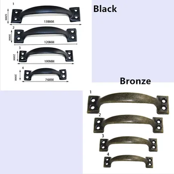 Vintage Iron Kitchen Drawer,Cabinet Door Bridge Handles Chinese Furniture Wooden Box Case Cupboard European Pull Knobs,10Pcs
Vintage Iron Kitchen Drawer,Cabinet Door Bridge Handles Chinese Furniture Wooden Box Case Cupboard European Pull Knobs,10Pcs