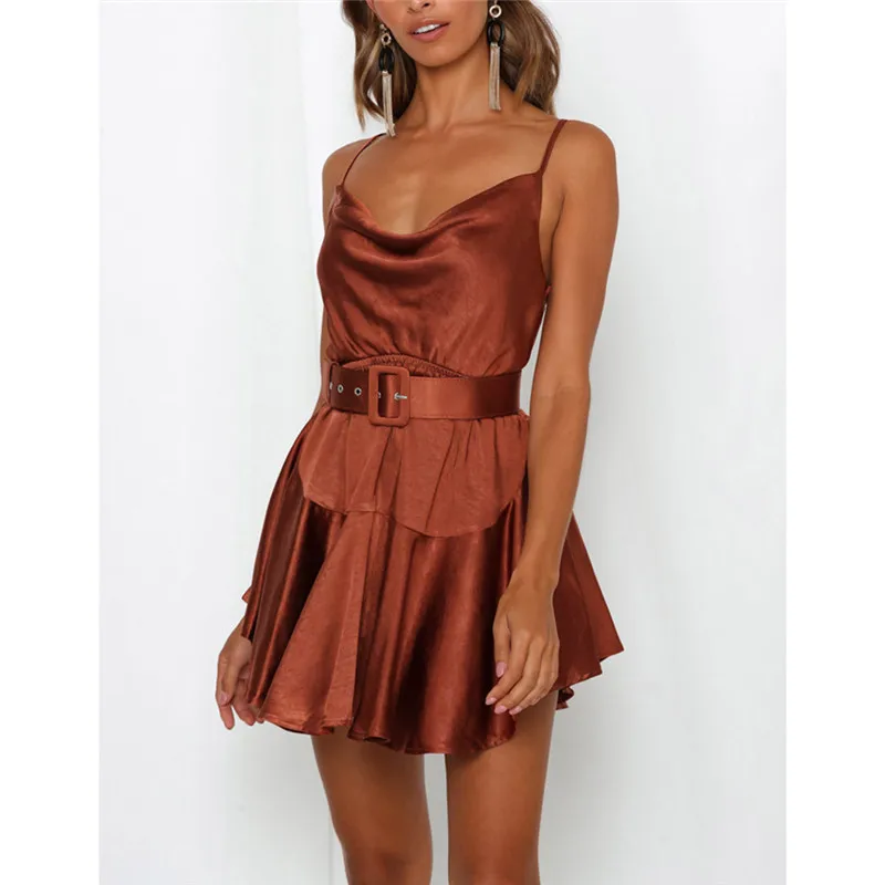 Elegant Mini Ruffle Dress Women Fashion Sexy Sleeveless Off Shoulder Party Dress Ladies Ruffle Backless Sling Dress Vestidos #40
Elegant Mini Ruffle Dress Women Fashion Sexy Sleeveless Off Shoulder Party Dress Ladies Ruffle Backless Sling Dress Vestidos #40